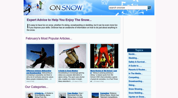 onsnow.co.uk