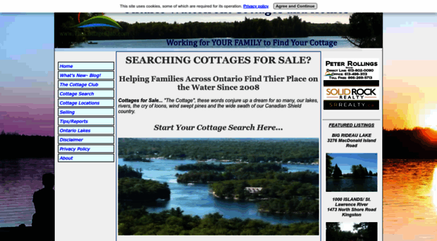 ontario-waterfront-cottages.com