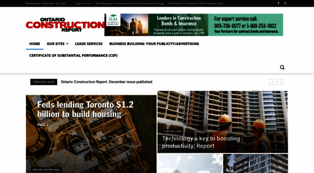 ontarioconstructionreport.com