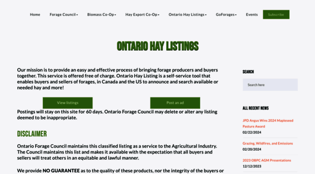 ontariohaylistings.ca