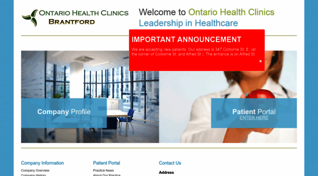 ontariohealthclinics.com