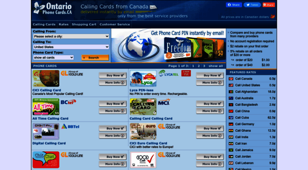 ontariophonecards.com