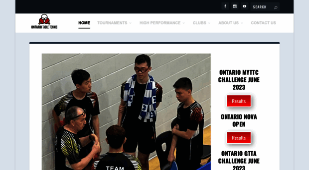 ontariotabletennis.com