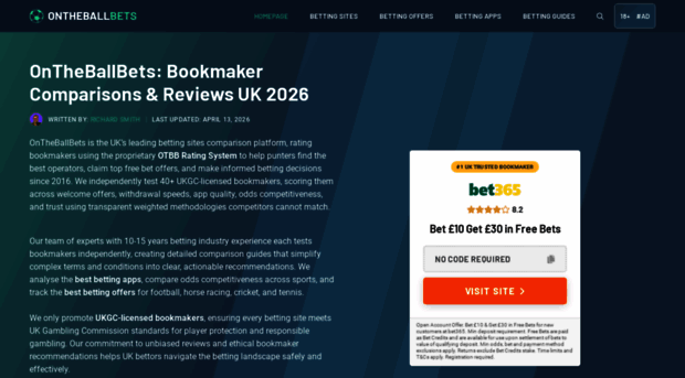 ontheballbets.com