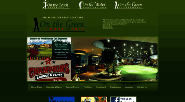 onthegreenindoorgolf.com