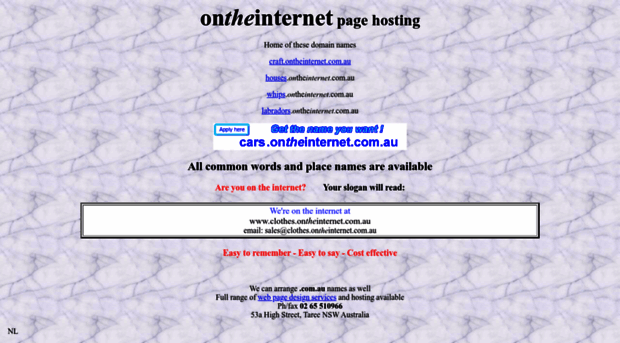 ontheinternet.com.au