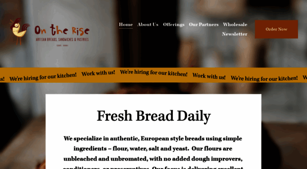 ontheriseartisanbreads.com