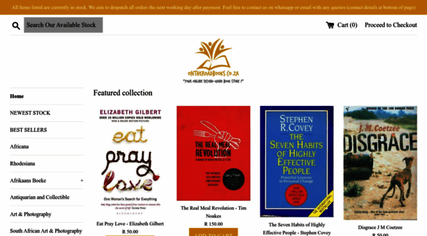 ontheroadbooks.co.za
