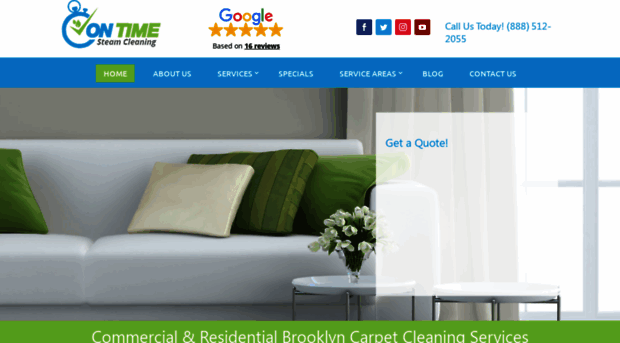 ontimesteamcleaning.com