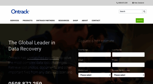 ontrackdatarecovery.co.nz