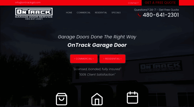 ontrackgaragedoorservice.com