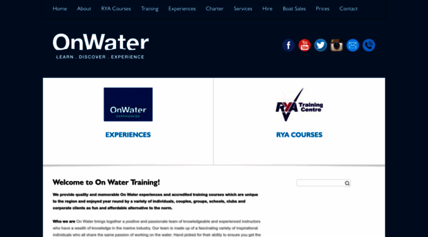 onwater-training.com