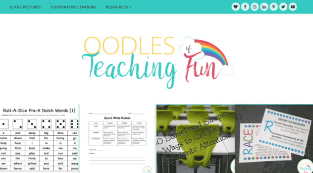 oodlesofteachingfun.com