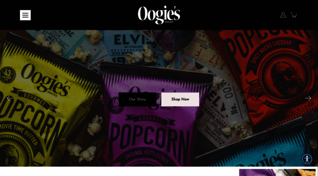 oogiesnacks.com