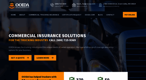 ooidatruckinsurance.com