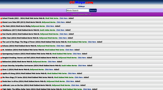 oomoye.site - OOMoye 2024 Free Bollywood & H... - OOMoye
