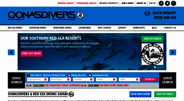 oonasdivers.com