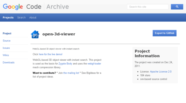 open-3d-viewer.googlecode.com
