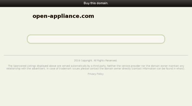 open-appliance.com