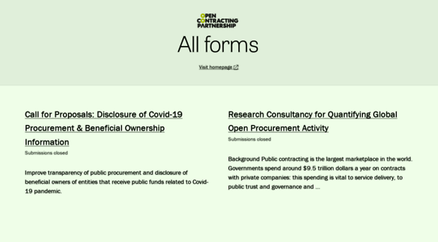 open-contracting-partnership.forms.fm