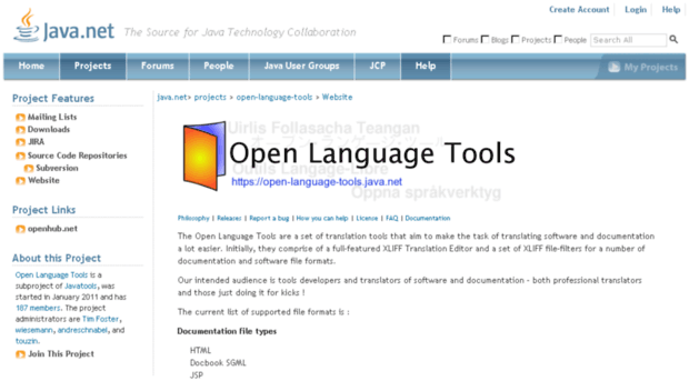open-language-tools.java.net