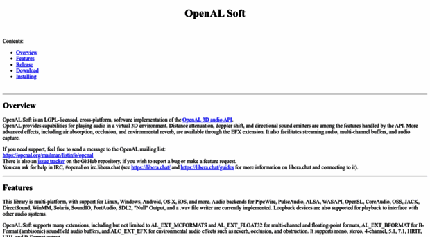 openal-soft.org