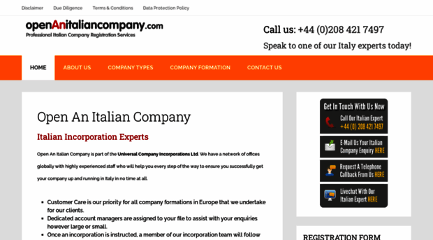 openanitaliancompany.com