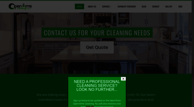 openarmscleaning.com