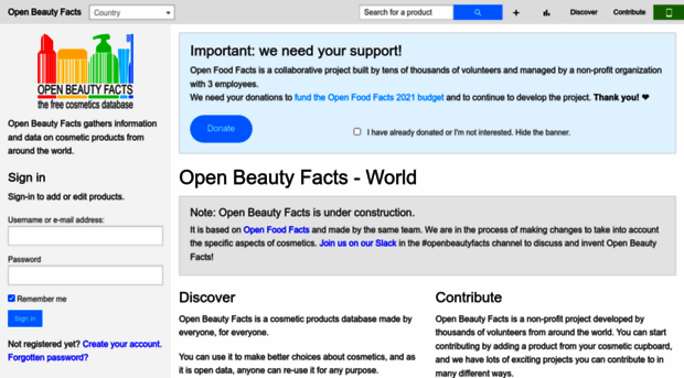 openbeautyfacts.org