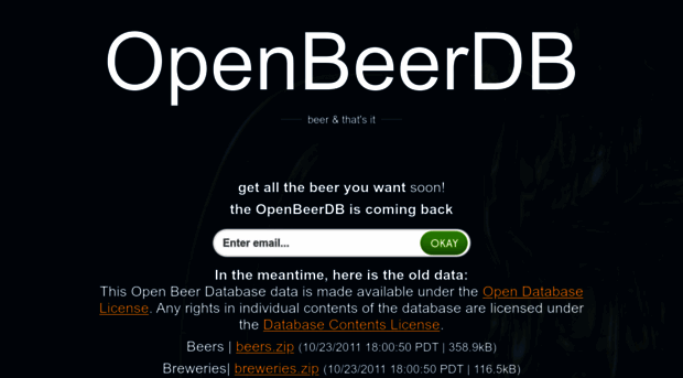 openbeerdb.com