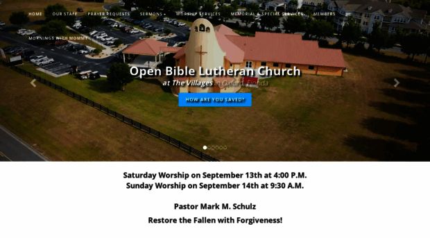 openbiblelutheranchurch.com