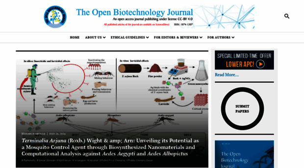 openbiotechnologyjournal.com