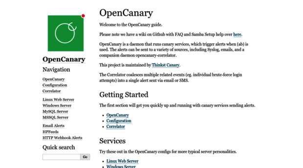 opencanary.org