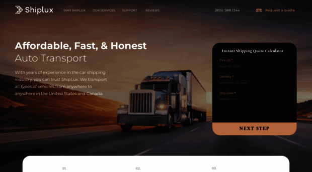 opencarshipping.shiplux.com