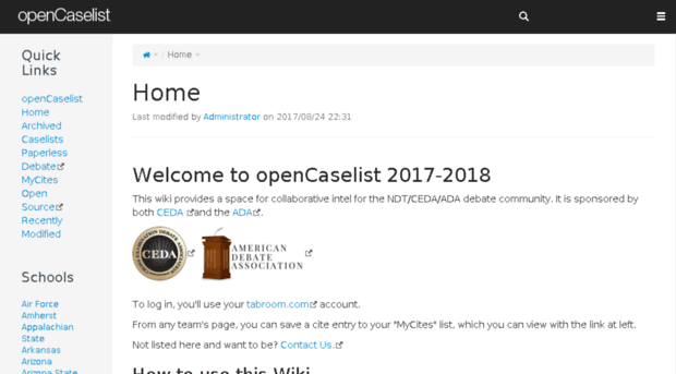 opencaselist.paperlessdebate.com