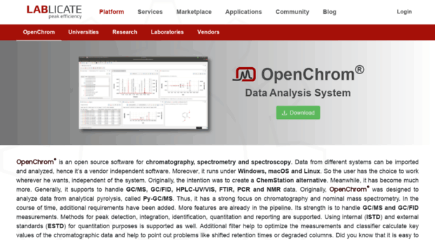 openchrom.net