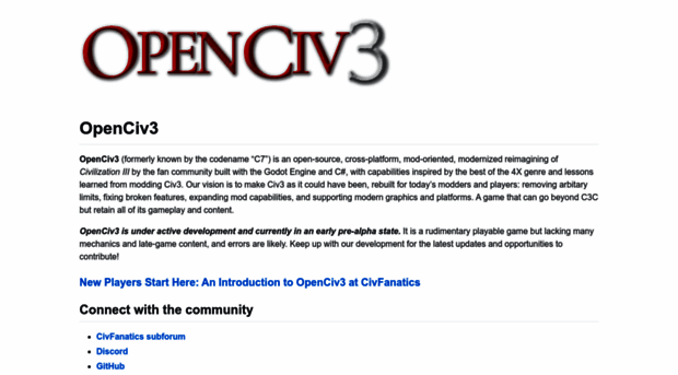 openciv3.org