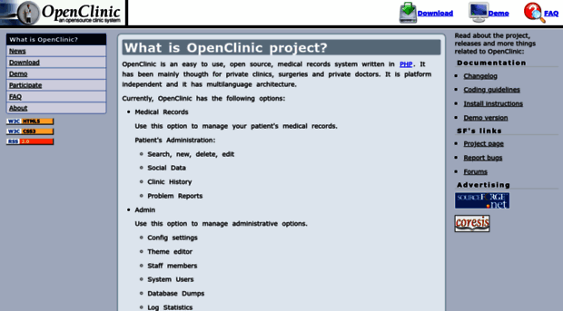 openclinic.sourceforge.net