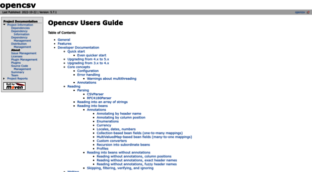 opencsv.sourceforge.net