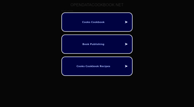 opendatacookbook.net