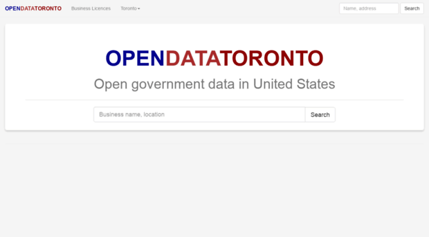 opendatatoronto.com