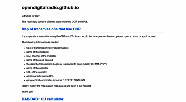 opendigitalradio.github.io