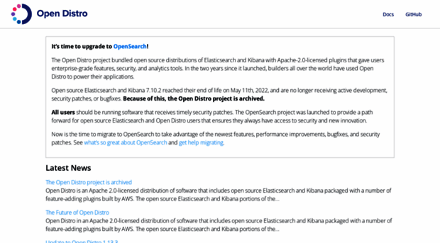 opendistro.github.io