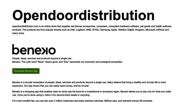 opendoordistribution.com