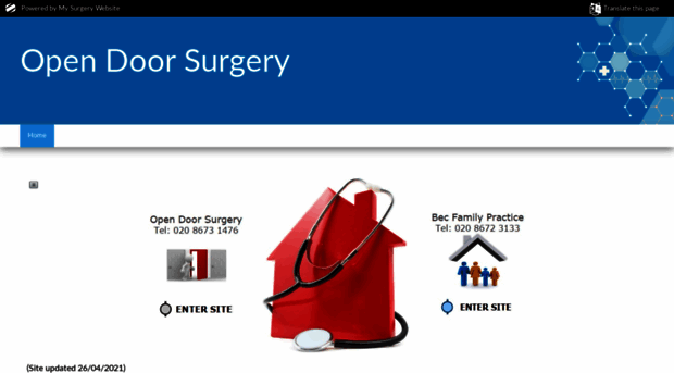 opendoorsurgery.co.uk