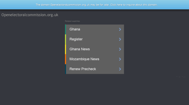 openelectoralcommission.org.uk