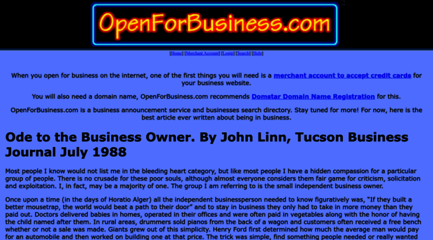 openforbusiness.com