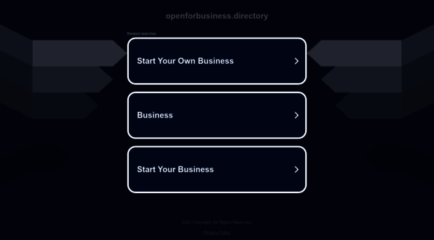 openforbusiness.directory