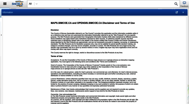 opengis.simcoe.ca - Interactive Map - Opengis Simcoe