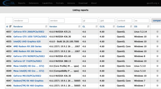 opengl.gpuinfo.org